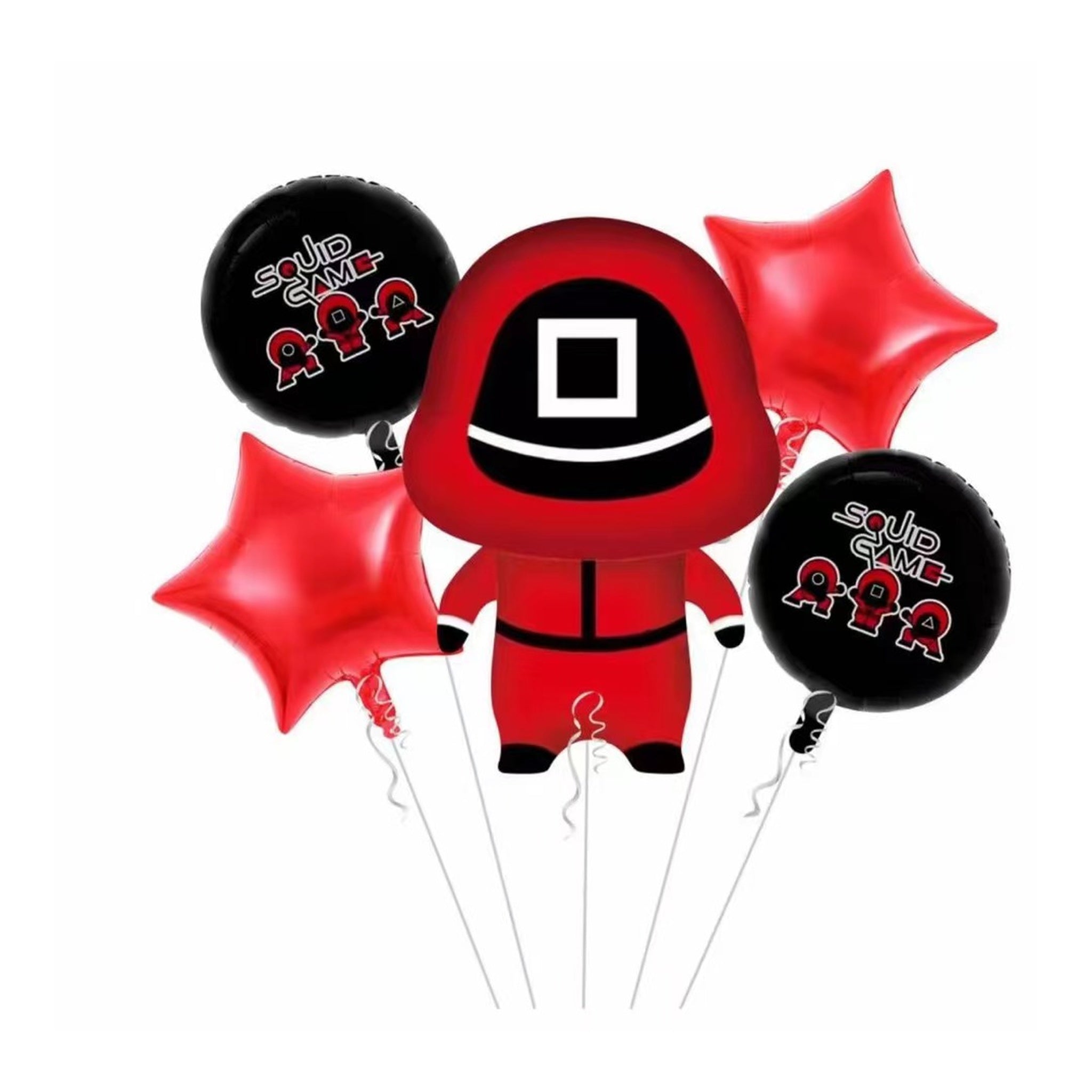 (c) Balloon Bouquet Squid Game Square
